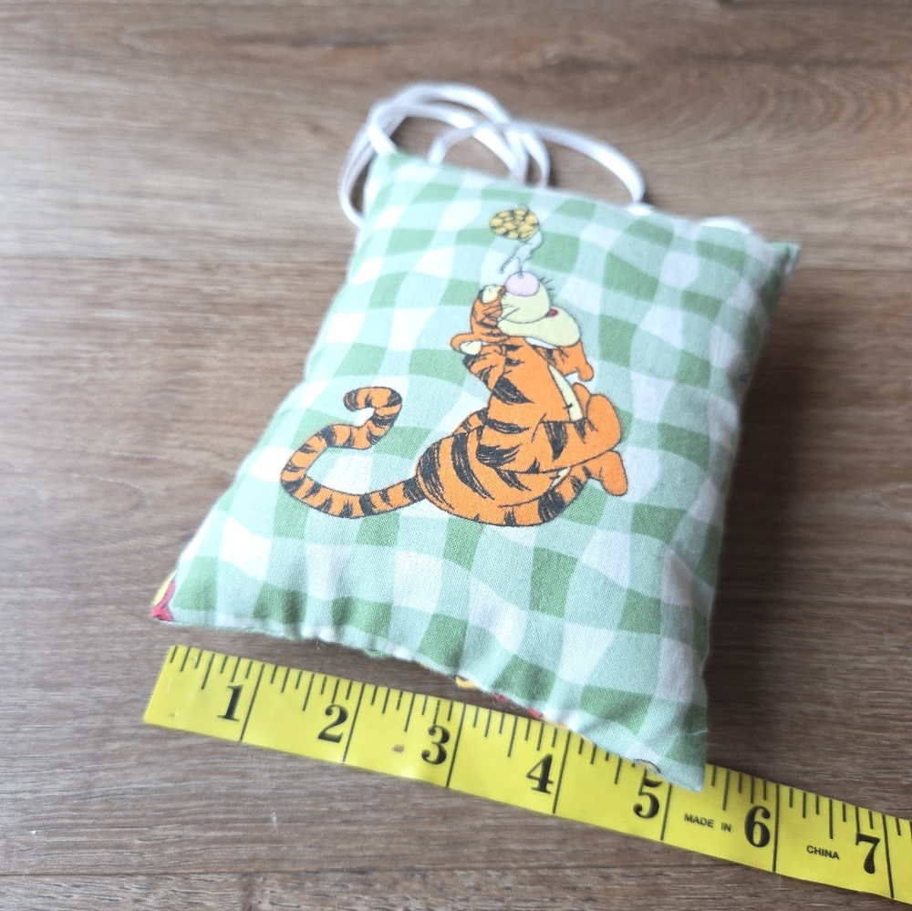 Vintage Hand Made Winnie the Pooh Tooth Fairy Mini Pillow with hanging strap - Picture 7 of 9